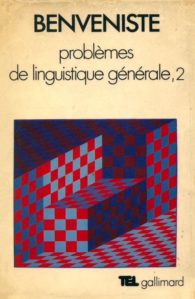 『Problèmes de linguistique Générale Ⅱ』 1