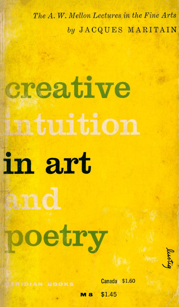 『creative intuition in art and poetry』 1