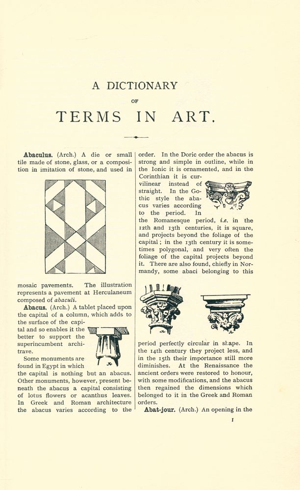 『The Adeline ART DICTIONARY』 2