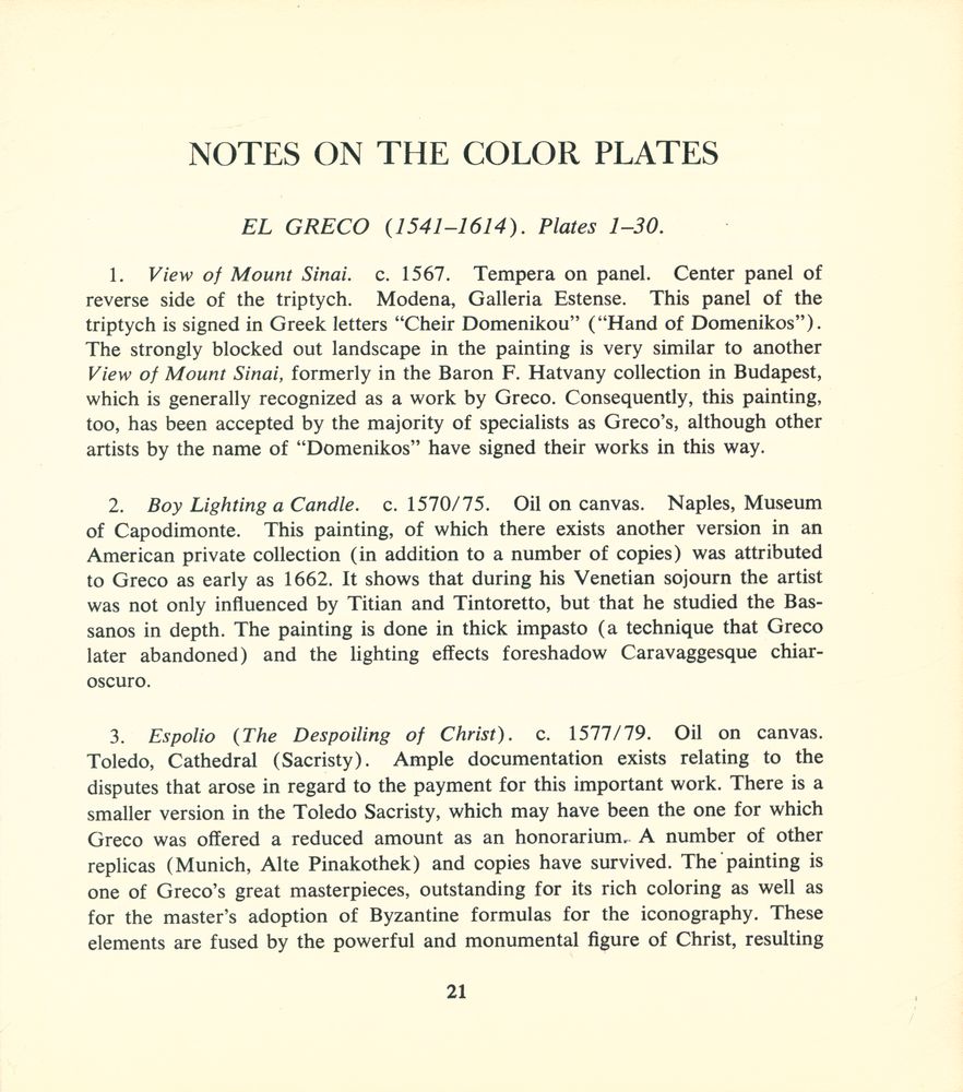 『El Greco and the Spanish Golden Age』 2