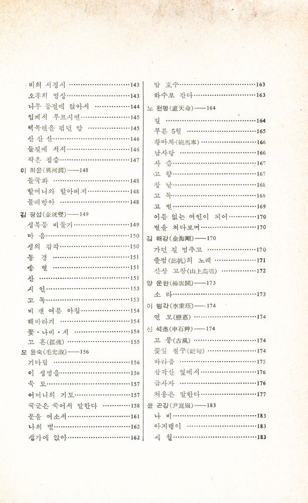 『한국의 명시(증보판)』 6