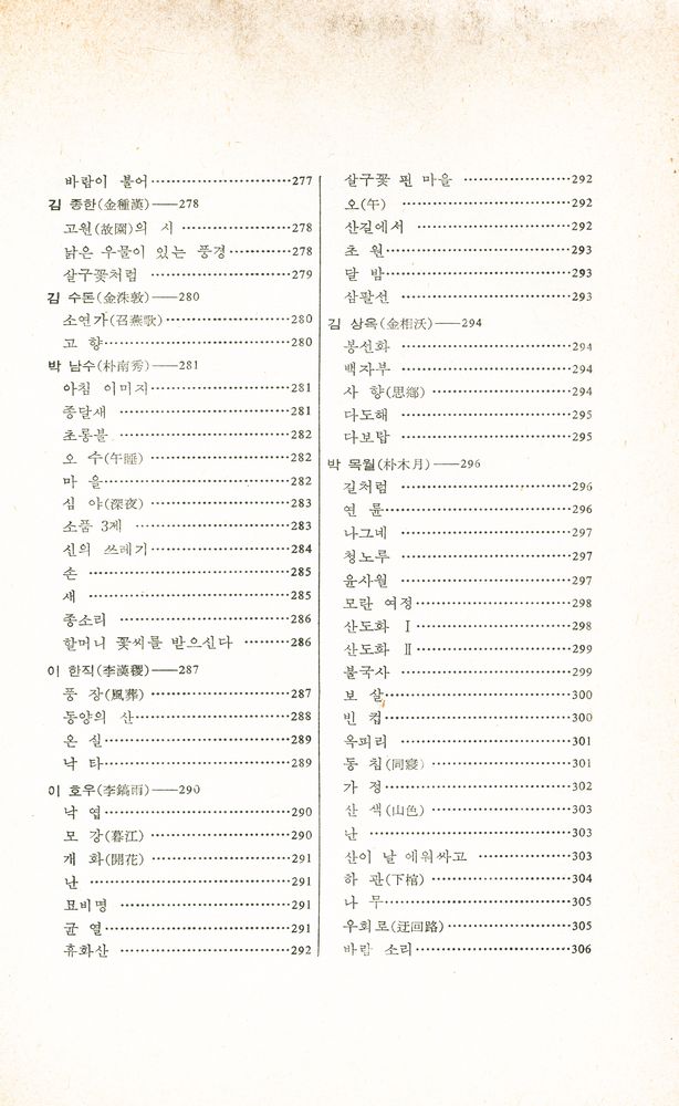 『한국의 명시(증보판)』