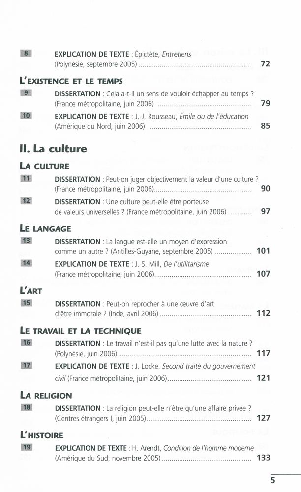『Bac 2007 Philosophie: L - ES - S : Annales ABC : Sujets corrigés』 3