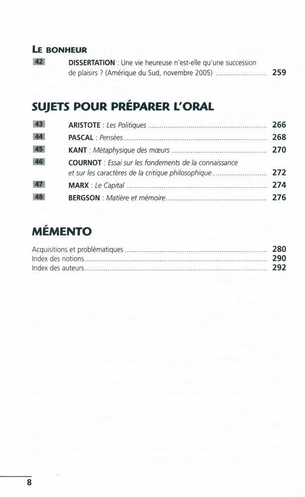 『Bac 2007 Philosophie: L - ES - S : Annales ABC : Sujets corrigés』 6