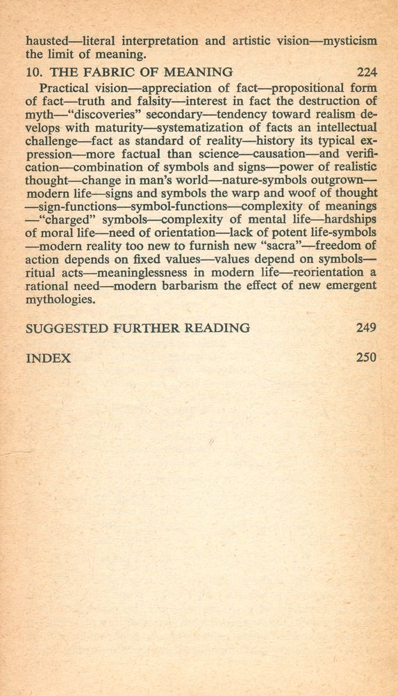 『Philosophy in a New Key : A STUDY IN THE SYMBOLISM OF REASON, RITE, AND ART』 5