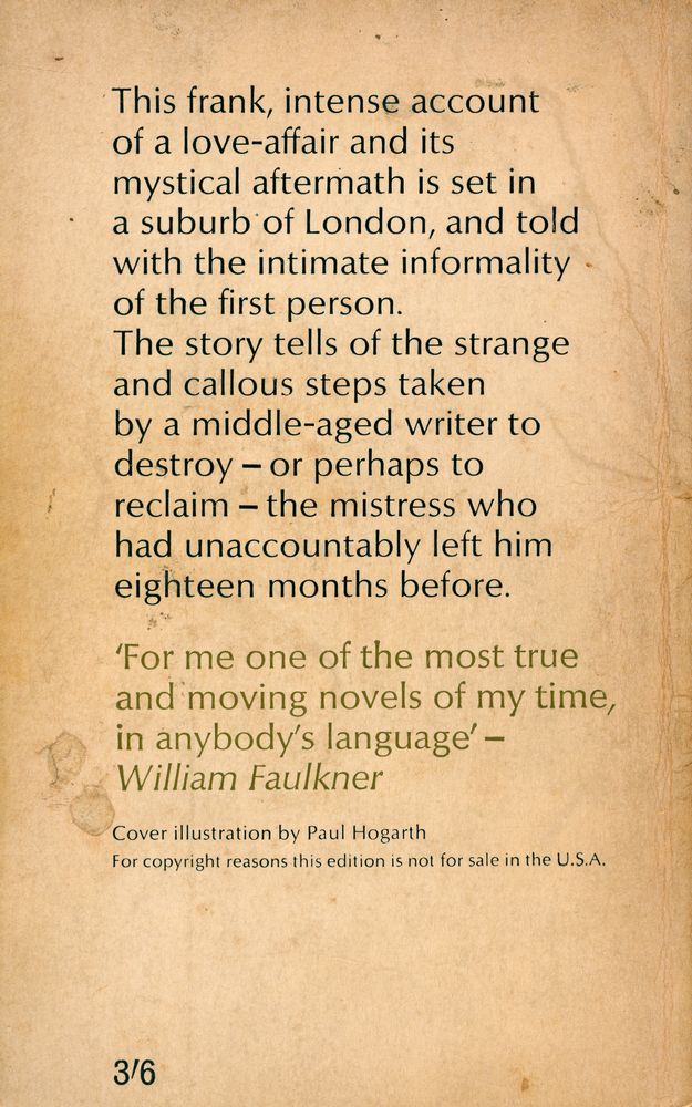 『THE END OF THE AFFAIR』 3