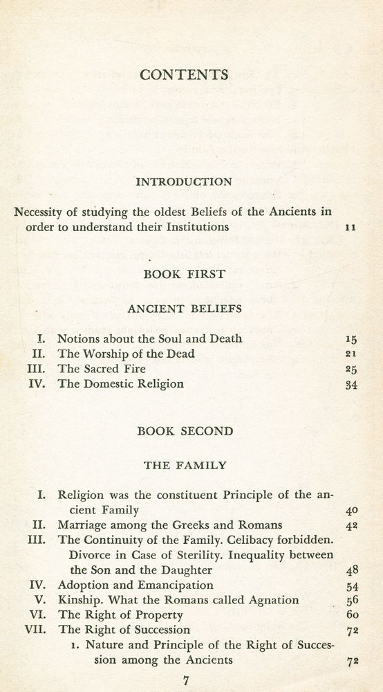 『THE ANCIENT CITY: A Study on the Religion, Laws, and Institutions of Greece and Rome』 2