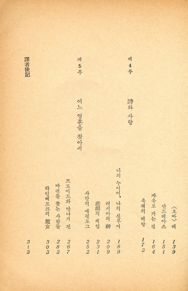 『나의 누이여, 나의 신부여』 3