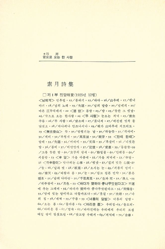 『韓國現代詩人硏究 5 -  김소월 (한국현대시인연구 5 - 김소월)』 2