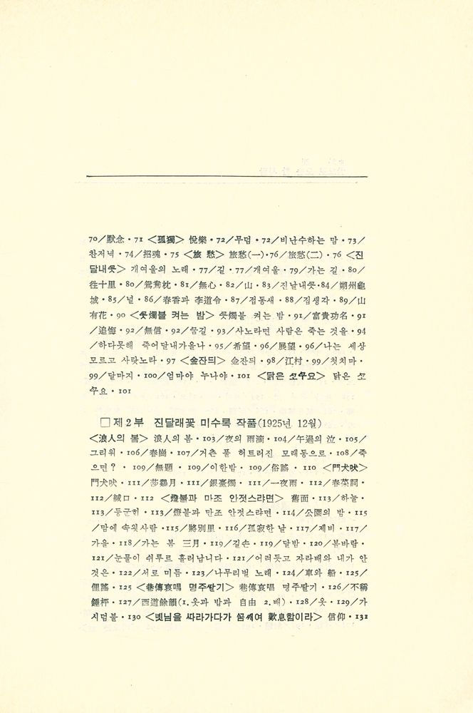 『韓國現代詩人硏究 5 -  김소월 (한국현대시인연구 5 - 김소월)』 3