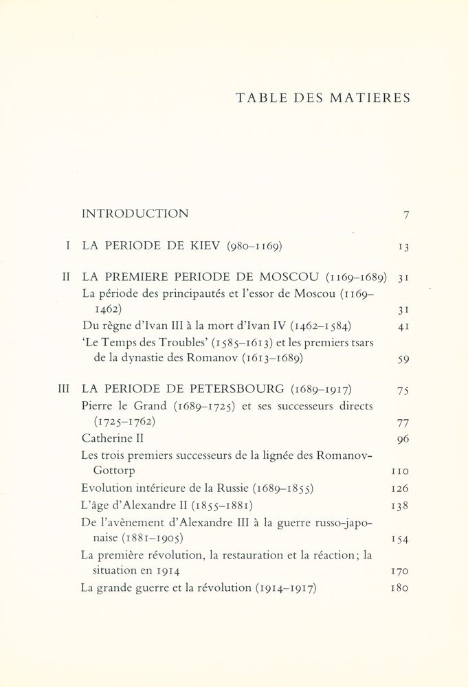 『L'ÉVOLUTION DE LA RUSSIE』 2