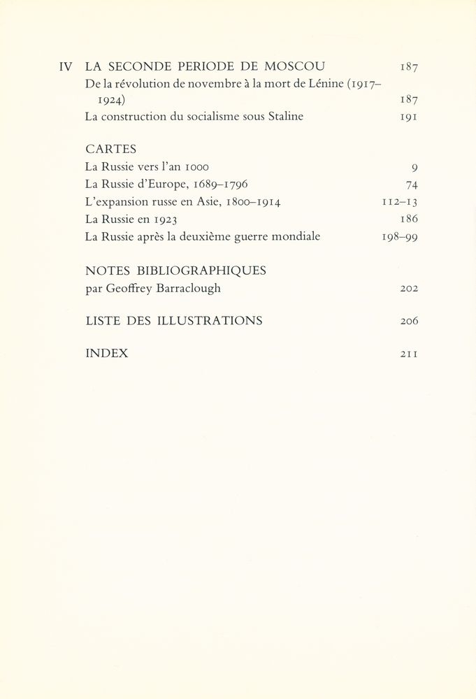 『L'ÉVOLUTION DE LA RUSSIE』 3