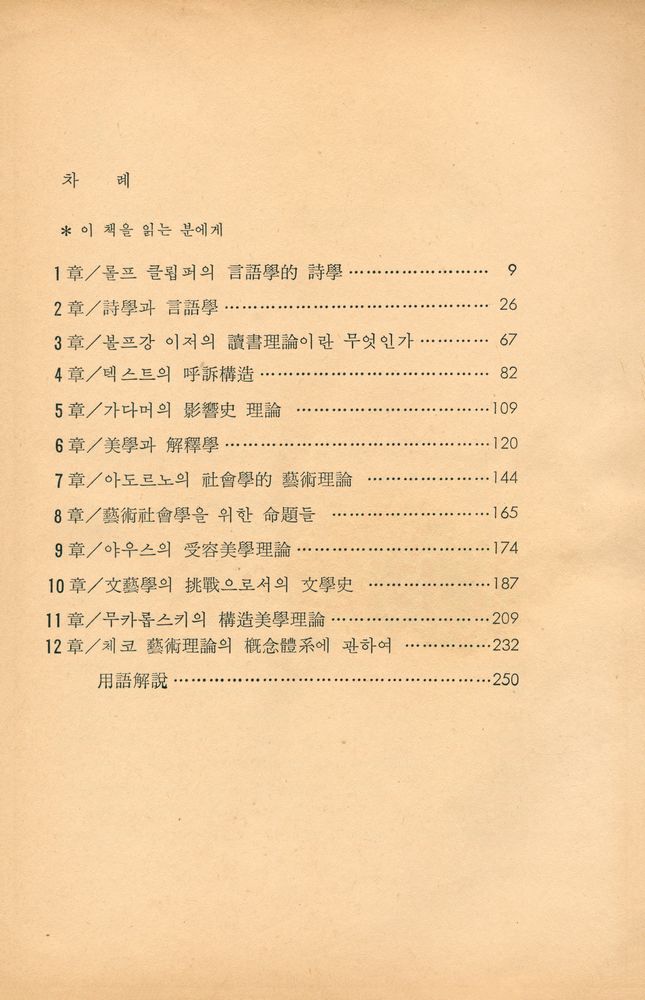 『現代思潮 12章(현대사조 12장)』 2