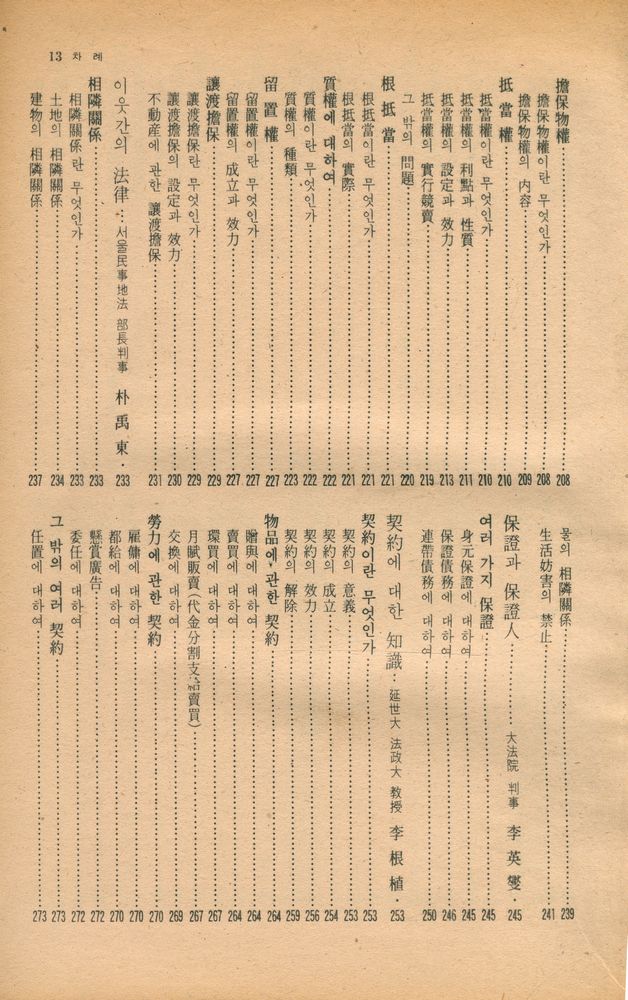 『現代人을 爲한 生活法律 百科事典(현대인을 위한 생활법률 백과사전)』 6