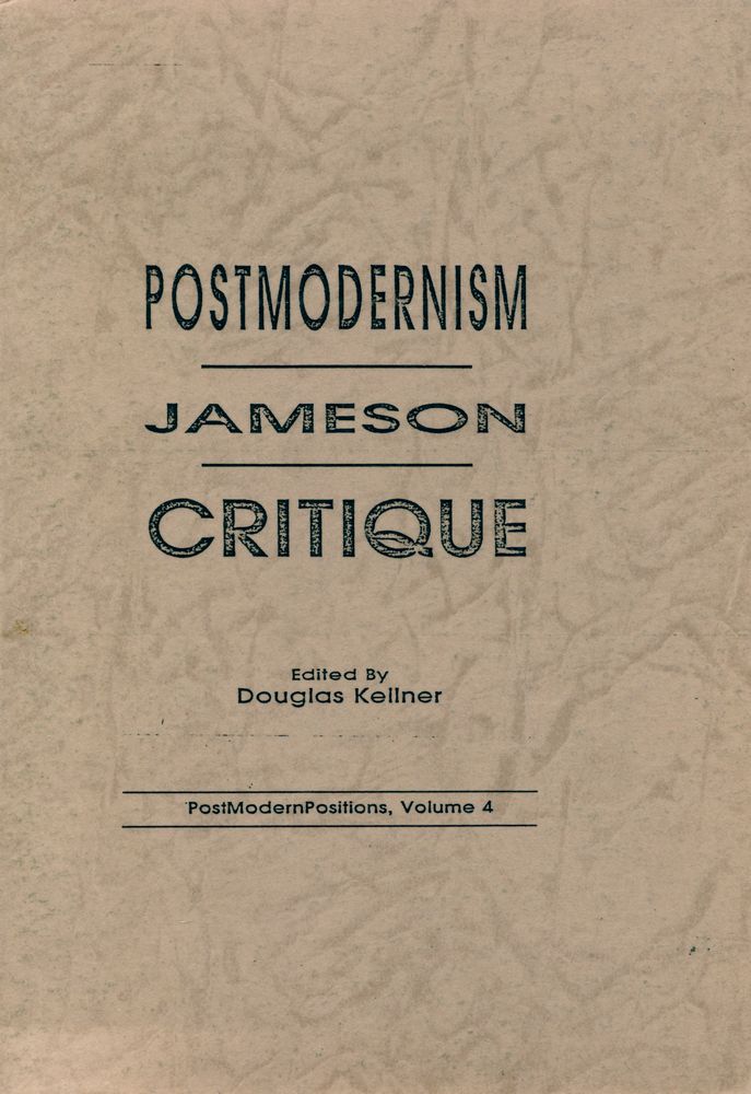 『Postmodernism/Jameson/Critique』 1