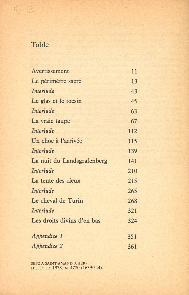 『Deux siècles chez Lucifer』 2