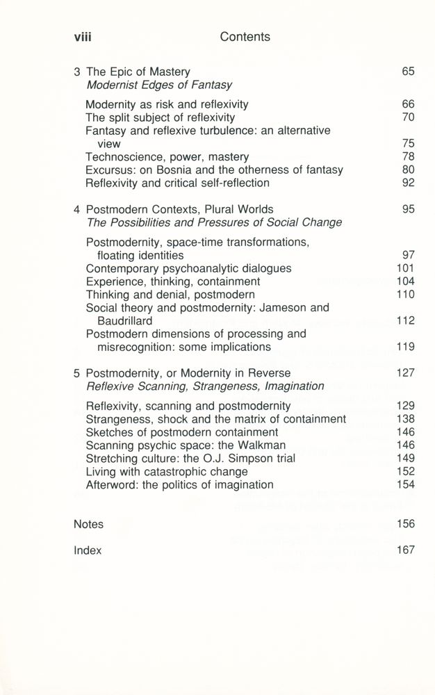 『Subject to Ourselves : Social Theory, Psychoanalysis and Postmodernity』 3