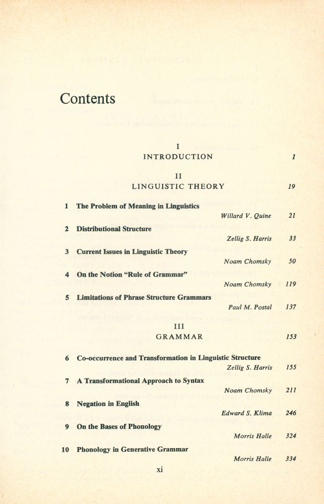 『The Structure of Language : Readings in the Philosophy of Language』 2