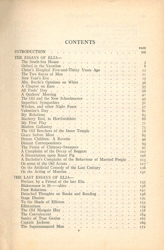 『THE COMPLETE WORKS AND LETTERS OF CHARLES LAMB』 2