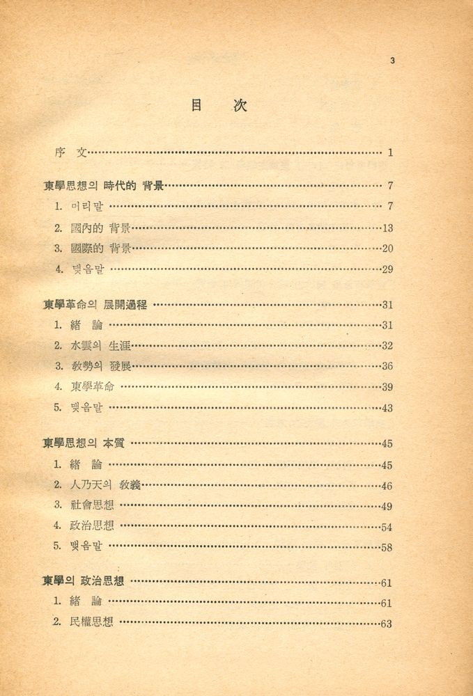 『東學黨研究(동학당연구)』 2