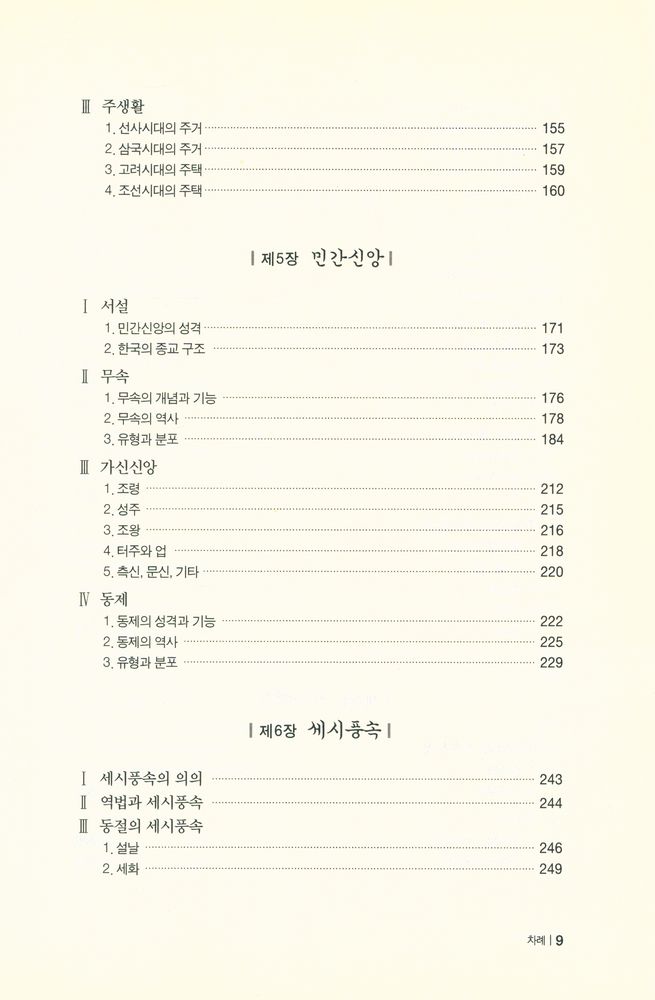 『한국 민속학 개설』 4