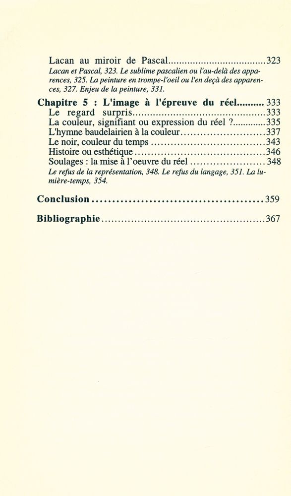 『LA MATIÈRE DES IMAGES : Poétique et esthétique』 5
