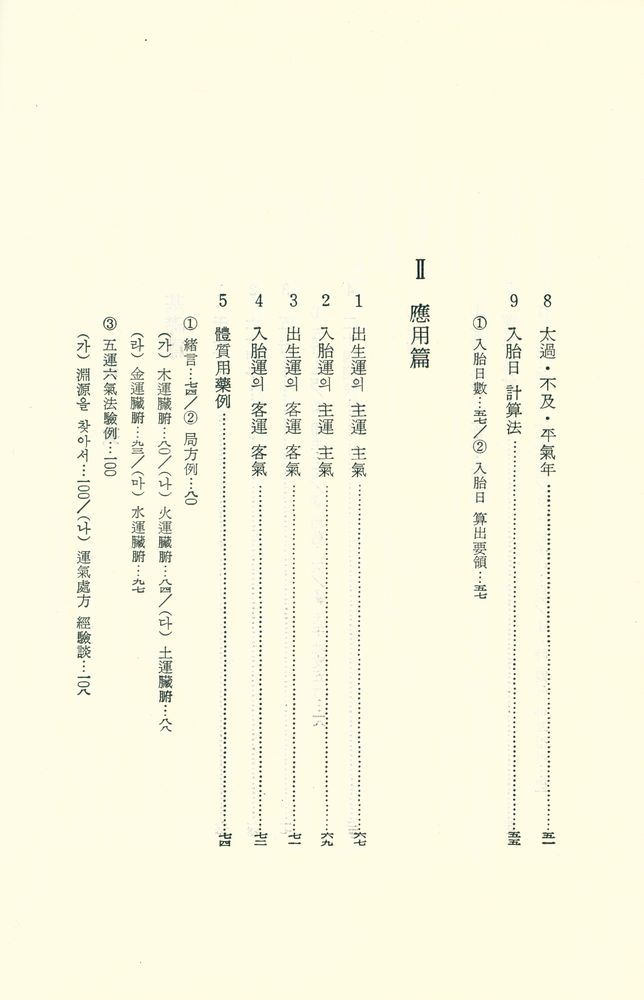 『五運六氣學 : 理論과 實際(오운육기학 : 이론과 실제)』 3