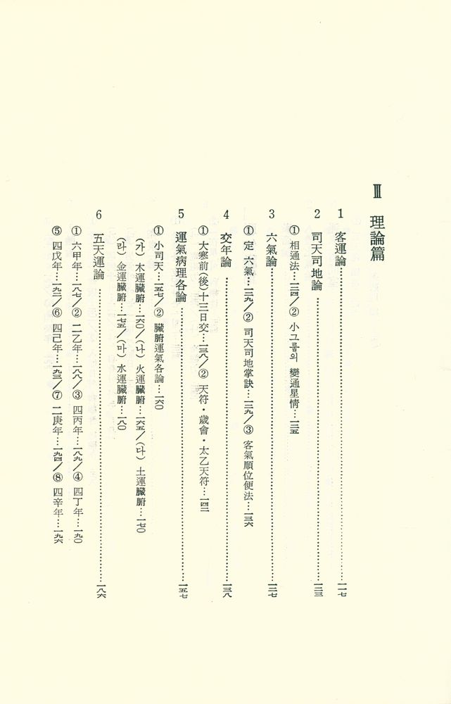 『五運六氣學 : 理論과 實際(오운육기학 : 이론과 실제)』 4
