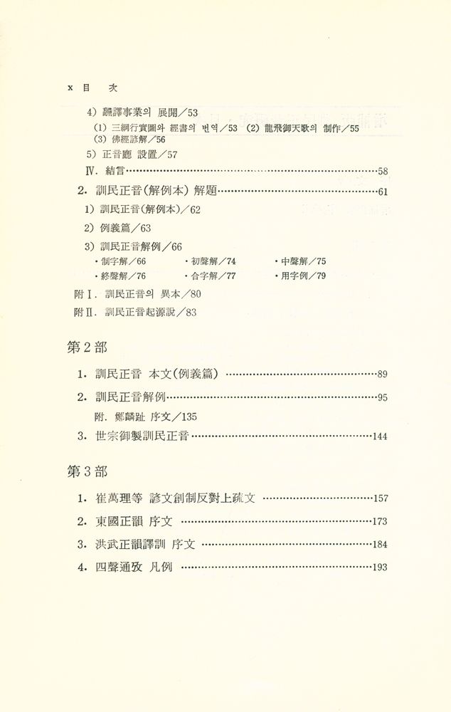 『訓民正音硏究(훈민정음연구)』 3