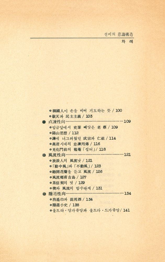 『李圭泰의 韓國人 시리이즈 6 - 선비의 意識構造(이규태의 한국인 시리이즈 6 - 선비의 의식구조)』 4