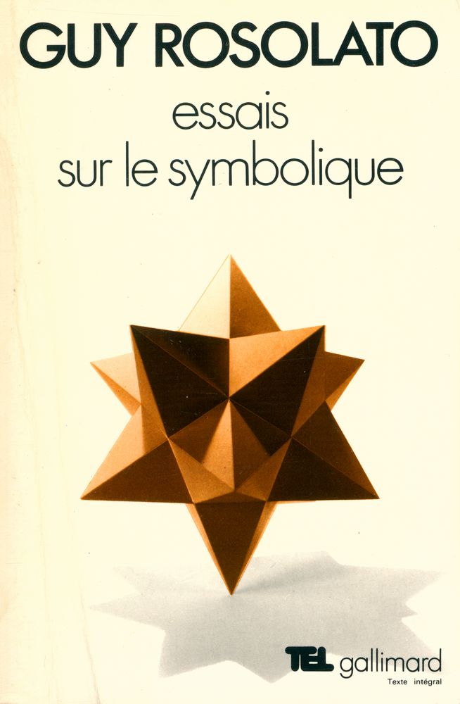 『Essais sur le symbolique』 1