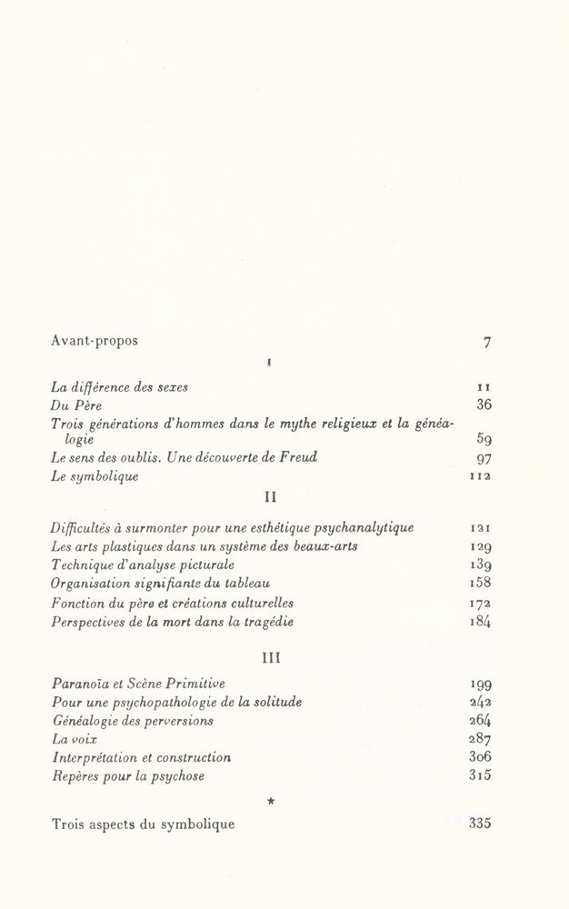 『Essais sur le symbolique』 2