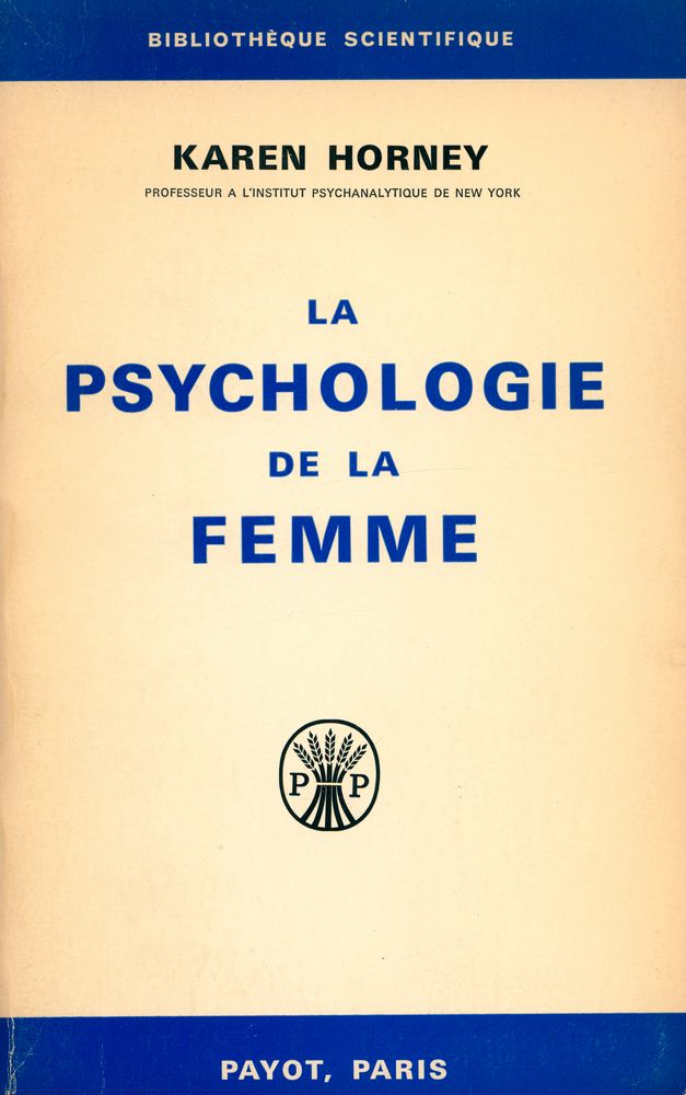 『LA PSYCHOLOGIE DE LA FEMME』 1