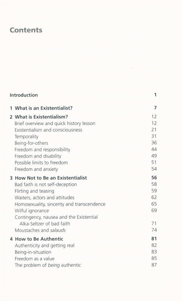 『How to be an existentialist, or How to get real, get a grip and stop making excuses』 2