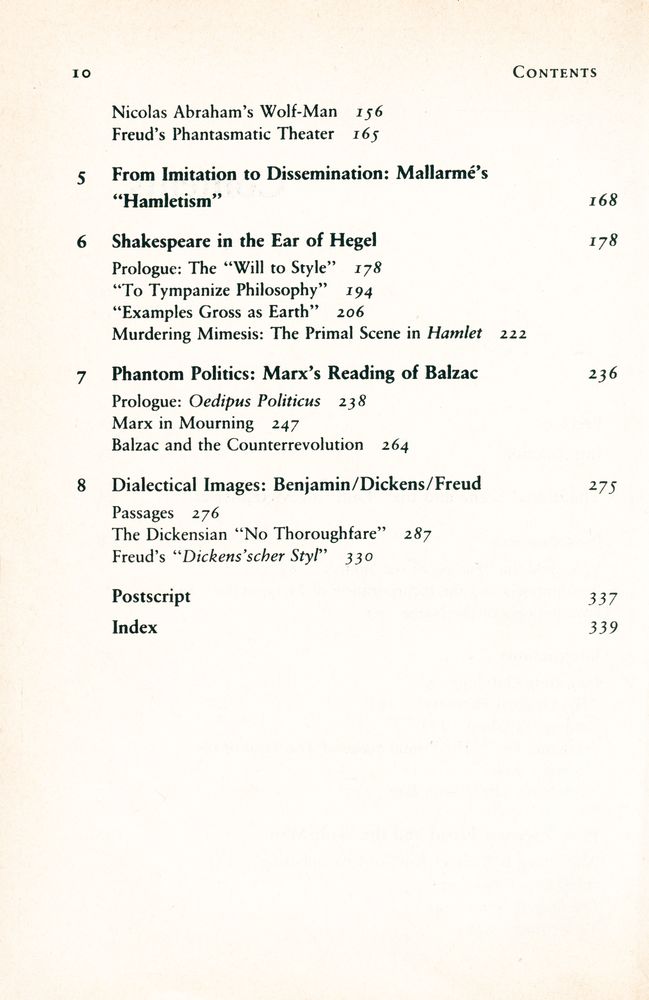 『PRIMAL SCENES : Literature, Philosophy, Psychoanalysis』 3