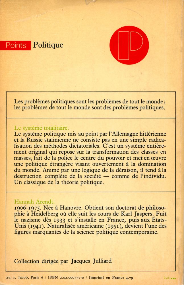 『Le Système totalitaire』 3