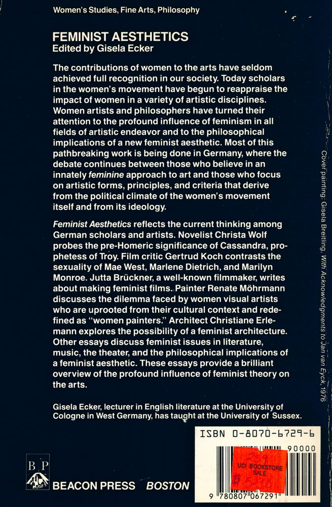 『Feminist Aesthetics』 3