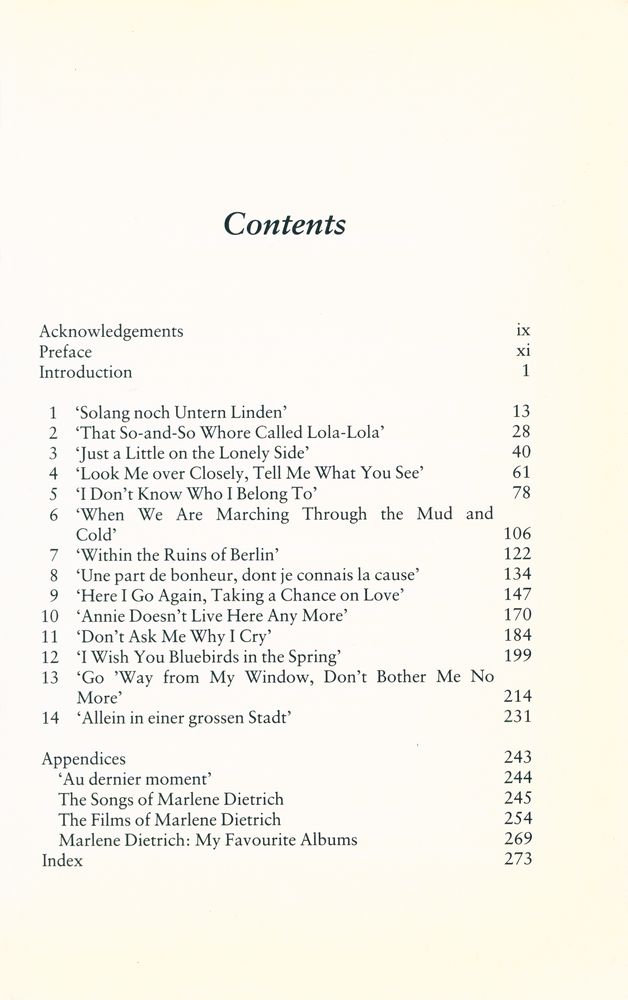 『MARLENE DIETRICH : my friend』 2