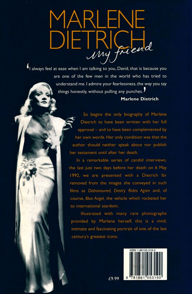 『MARLENE DIETRICH : my friend』 3