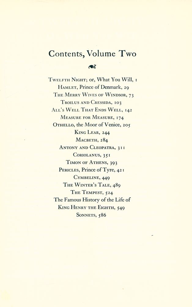 『GREAT BOOKS OF THE WESTERN WORLD : 27  SHAKESPEARE Ⅱ』 2