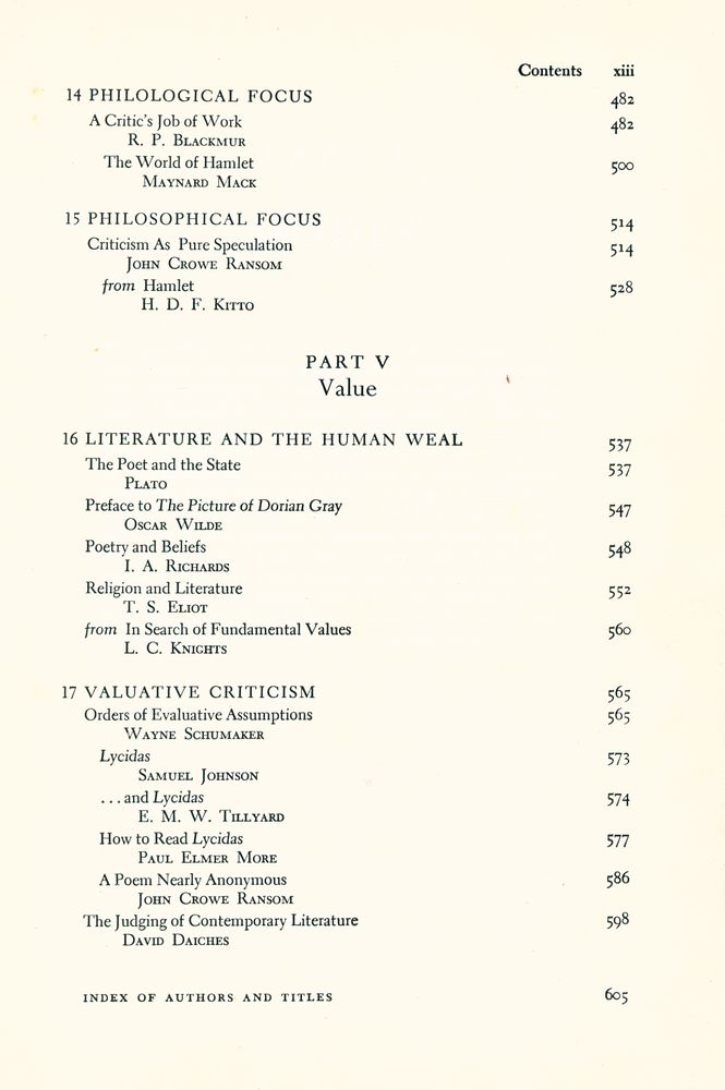 『A GRAMMAR OF LITERARY CRITICISM』 6