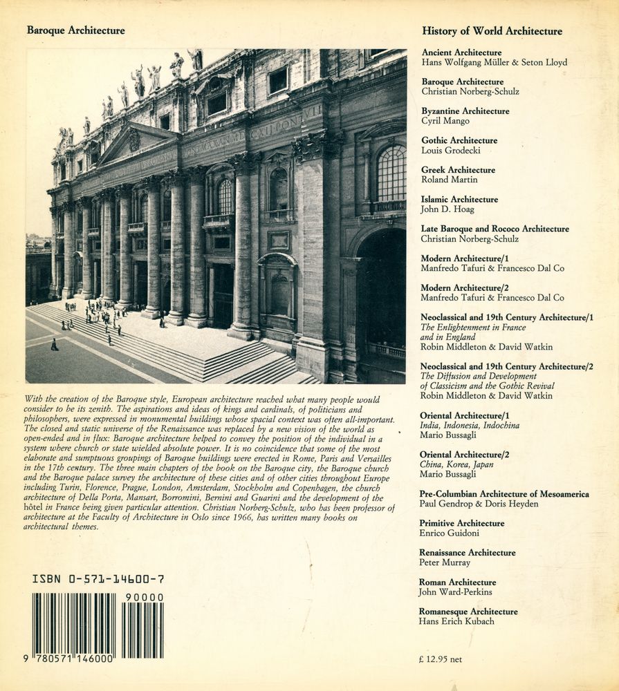 『History of World Architecture : Baroque architecture』 3