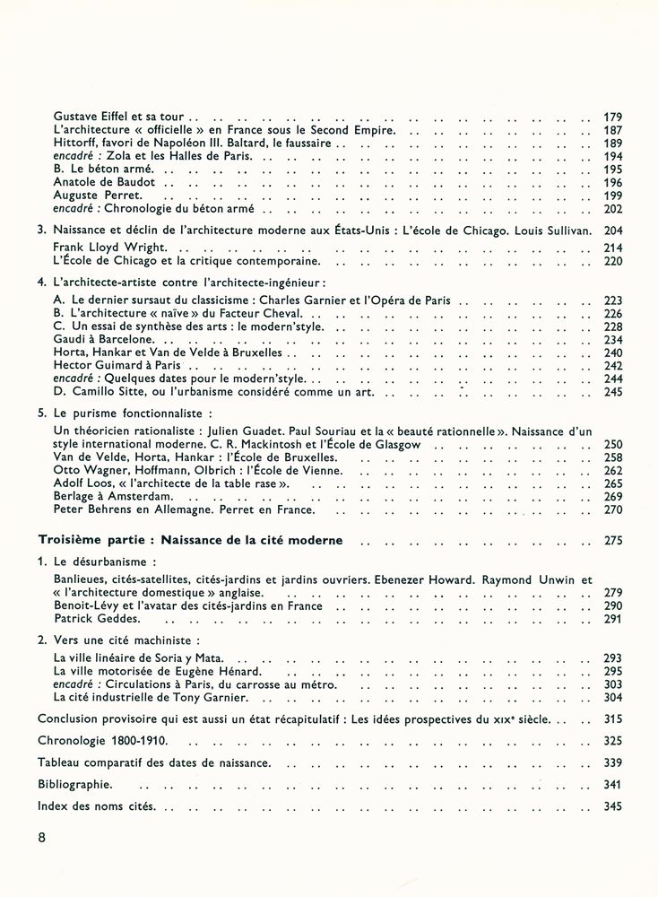 『HISTOIRE MONDIALE DE L'ARCHITECTURE ET DE L'URBANISME MODERNES : TOME 1 Idéologies et pionniers 1800 - 1910』 3