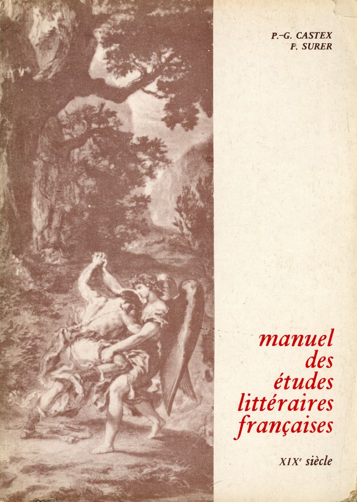 『manuel des etudes littéraires françaises : xixe siècle』 1