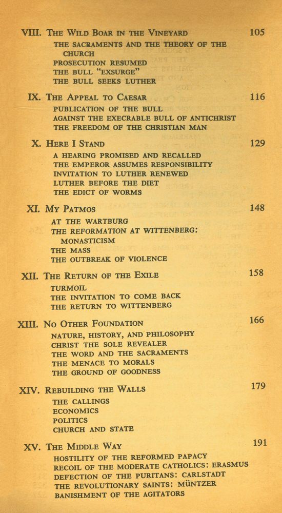 『A Life of Martin Luther : HERE I STAND』 3