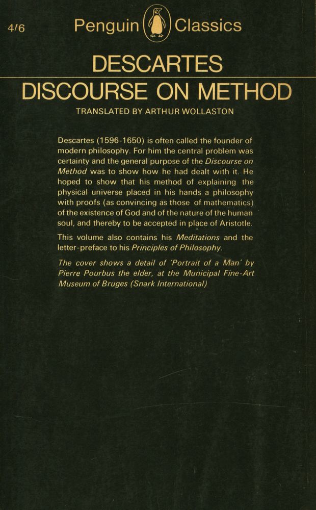 『Discourse on Method AND OTHER WRITINGS』 3