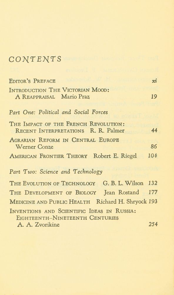 『Readings in the History of Mankind : The Nineteenth-Century World』 2