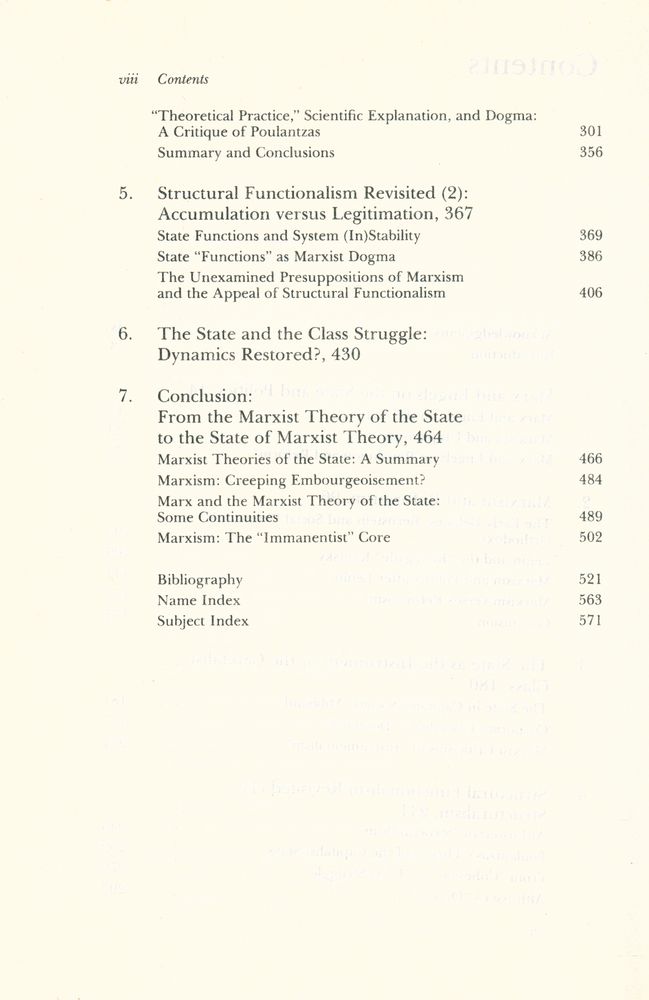 『The Immanent utopia : From Marxism on the state to the state of Marxism』 3