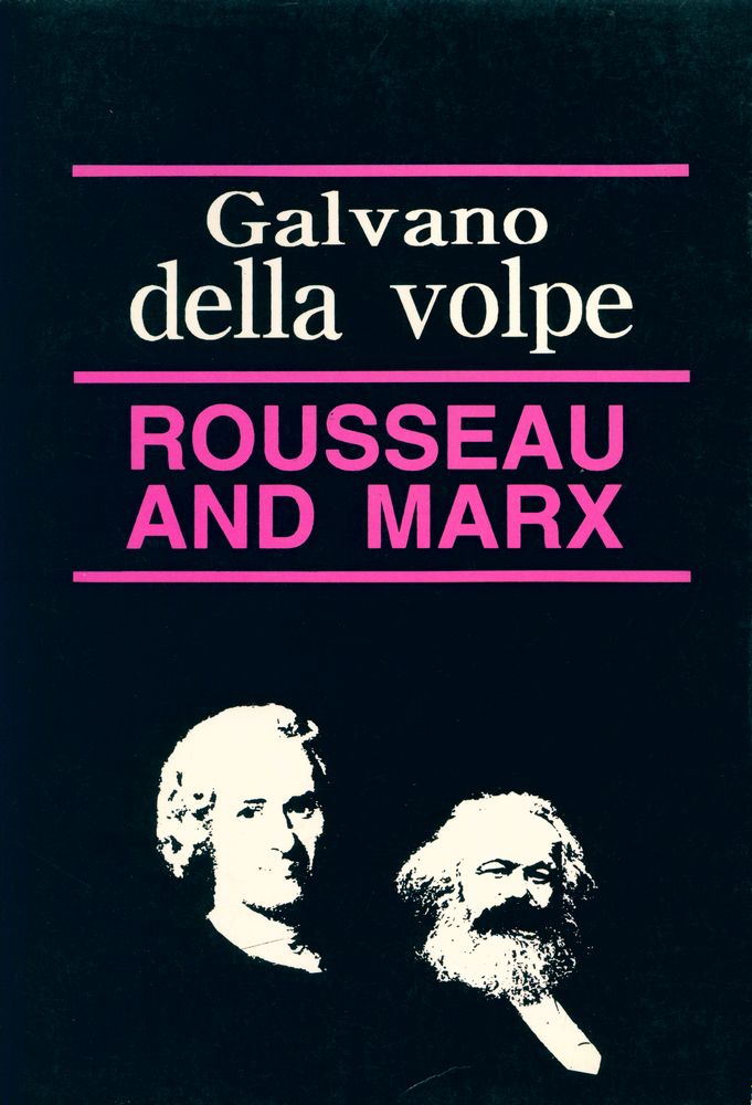 『ROUSSEAU AND MARX』 1