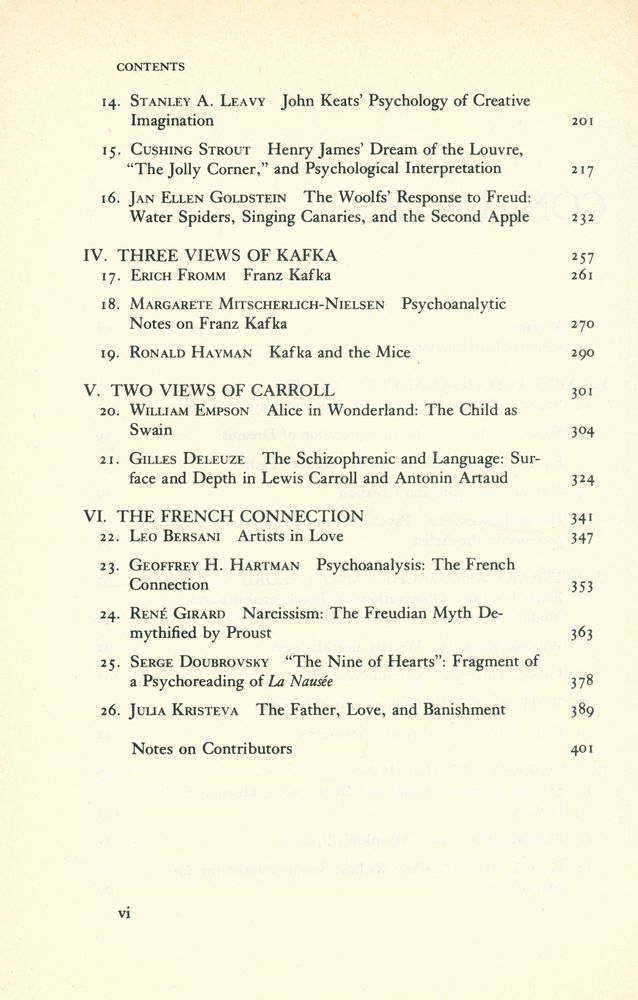 『Literature and Psychoanalysis』 3